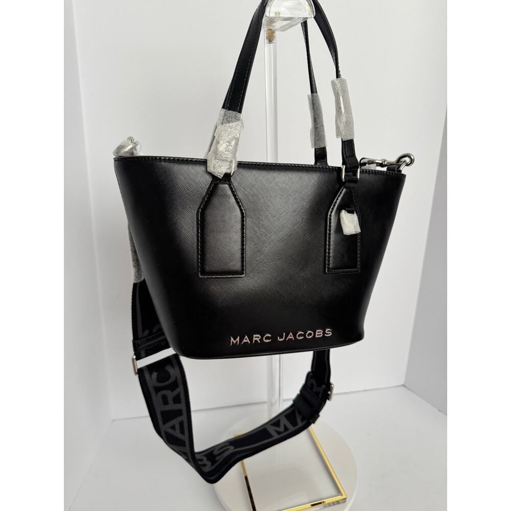 Marc Jacobs Trademarc Small Tote Satchel bag Black. NWT! - Picture 10 of 14